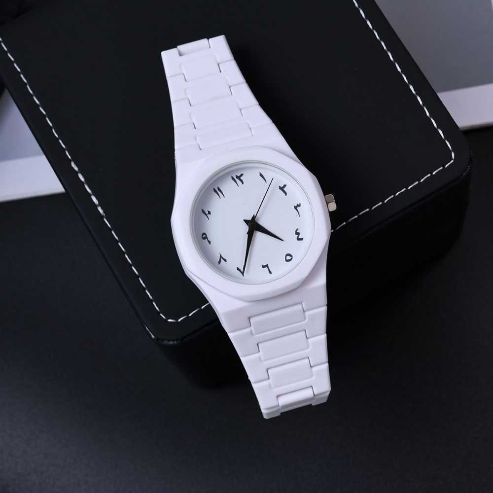 White Arabic Aura Watch For Men or woman - smart whit aura watch Aura Watch With Arabic Dial - Stylish Watch For Men - Aura Watch For Boys - Arabic Aura Watch For Occasion