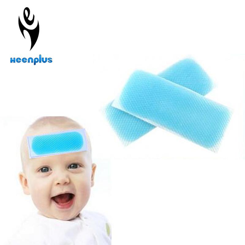 Summer Cooling Gel Patch Heatstroke Headache Fever Relief Cool Gel Sheets for Kids Adults