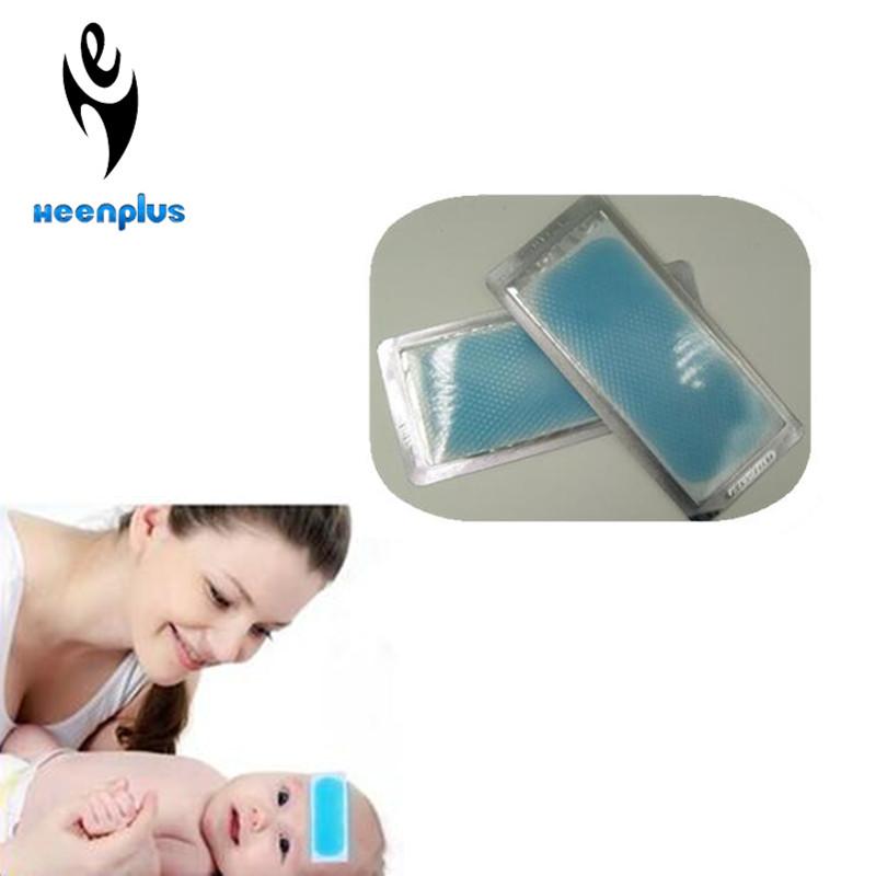 Summer Cooling Gel Patch Heatstroke Headache Fever Relief Cool Gel Sheets for Kids Adults