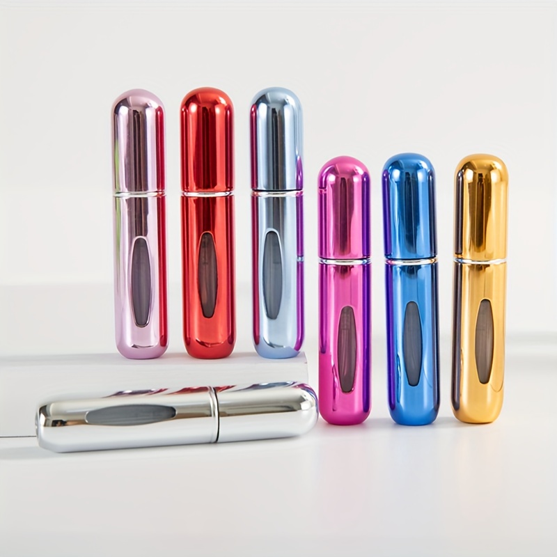Refillable 5ml Refillable Mini Perfume Spray Bottle Aluminum Spray Atomizer Portable Travel Cosmetic Container Perfume Bottle