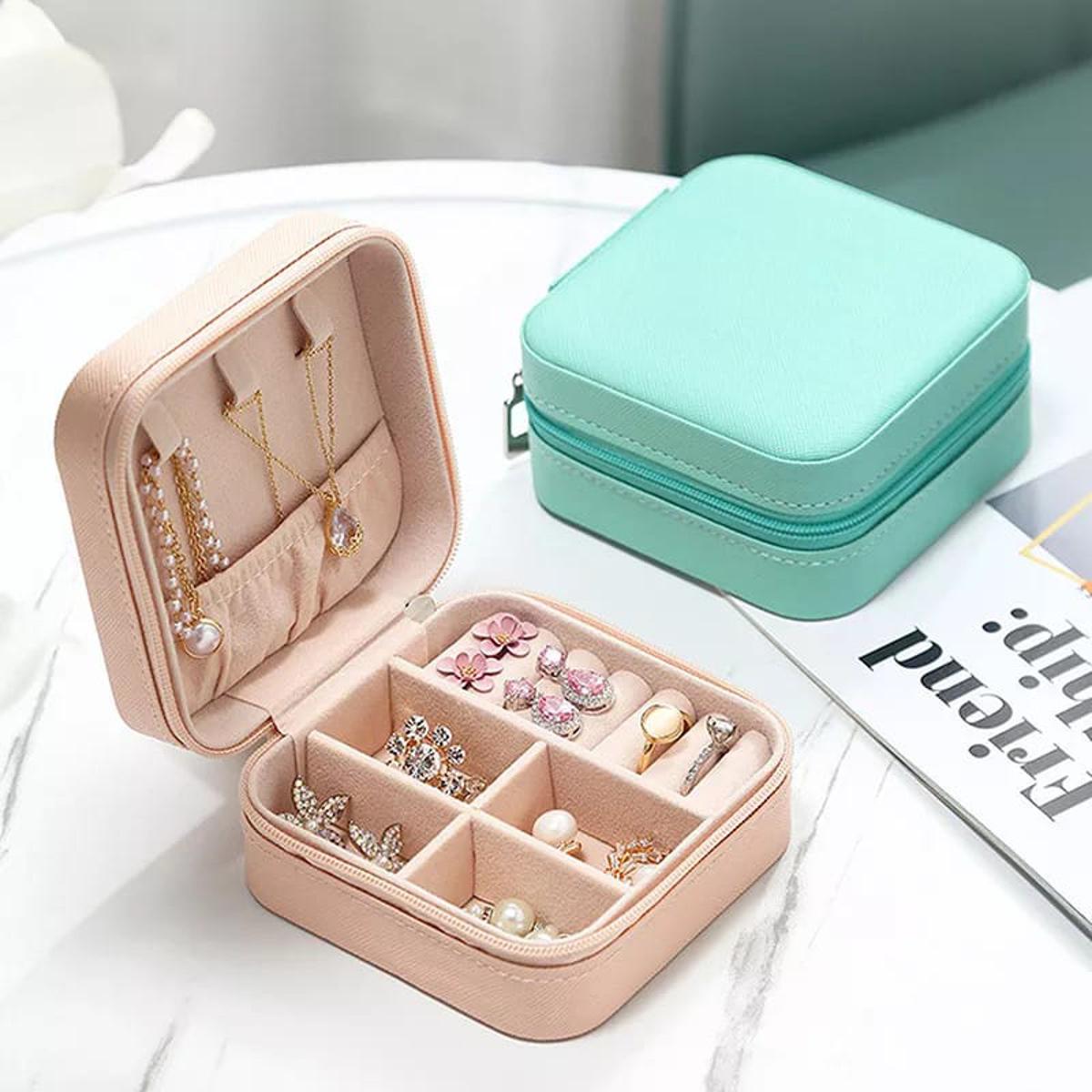 2022 Jewelry Organizer Display Travel Jewelry Case Boxes Portable Jewelry Box