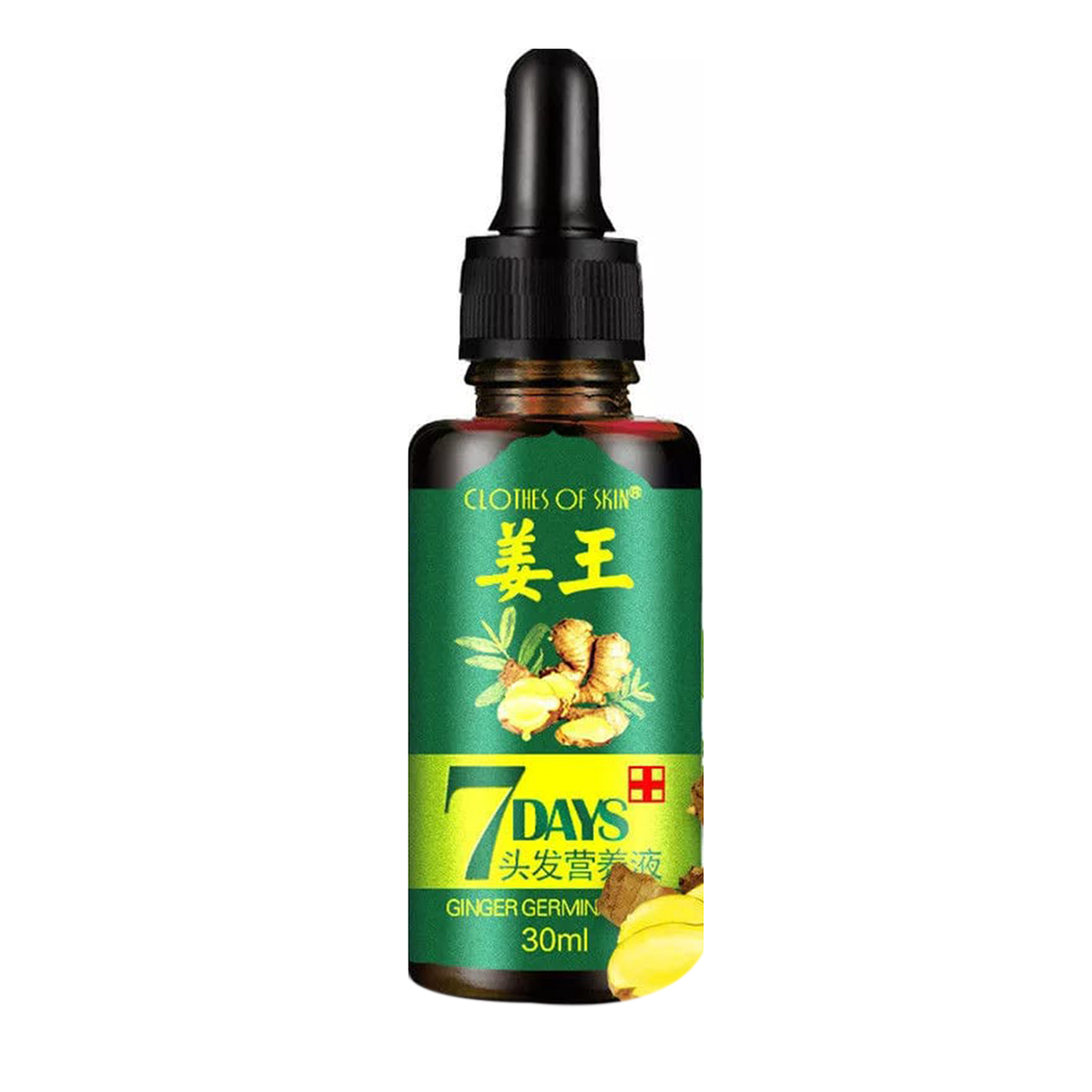 7 Day Ginger Oil Natural Hair Loss Treatement Effective Fast Growth Hair Care 30ML