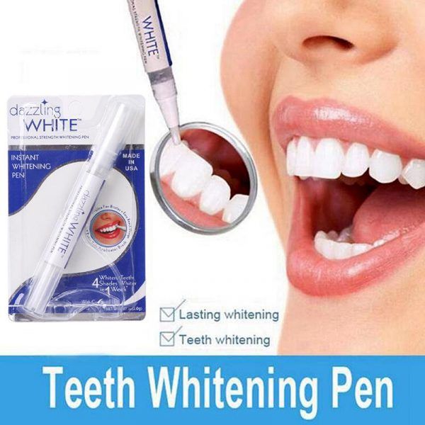 Natural Teeth Whitening Gel Pen Removes Plaque and Stains Clean Teeth Serum
