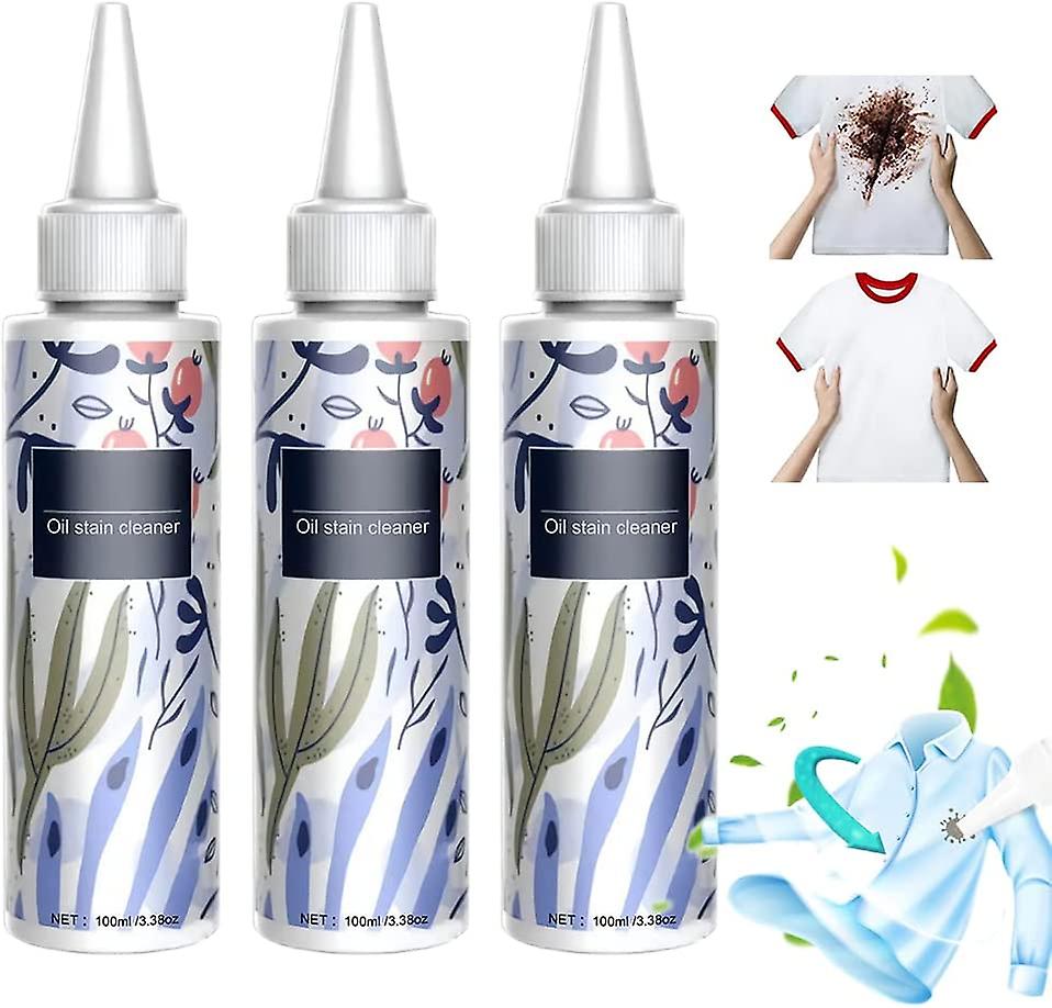 "StainVanish Pro: Advanced Oil Stain Cleaner Liquid - Your Solution to Stubborn Stains!" 100ML