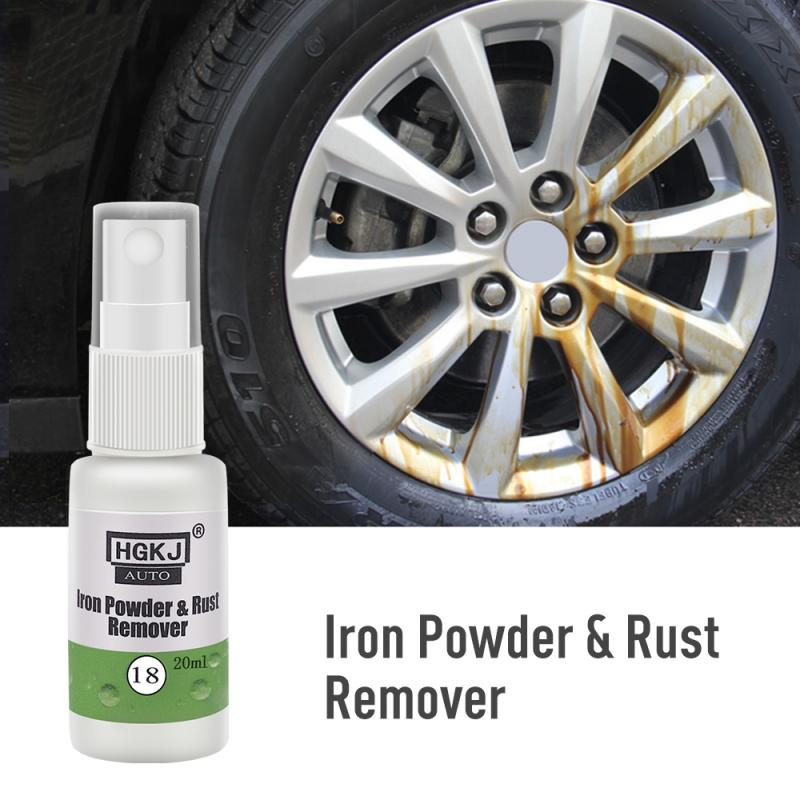 HGKJ 18, 50ml Car Paint Wheel Iron Powder Rust Remover Auto Window Cleaner Car Cleaning Car Accessories