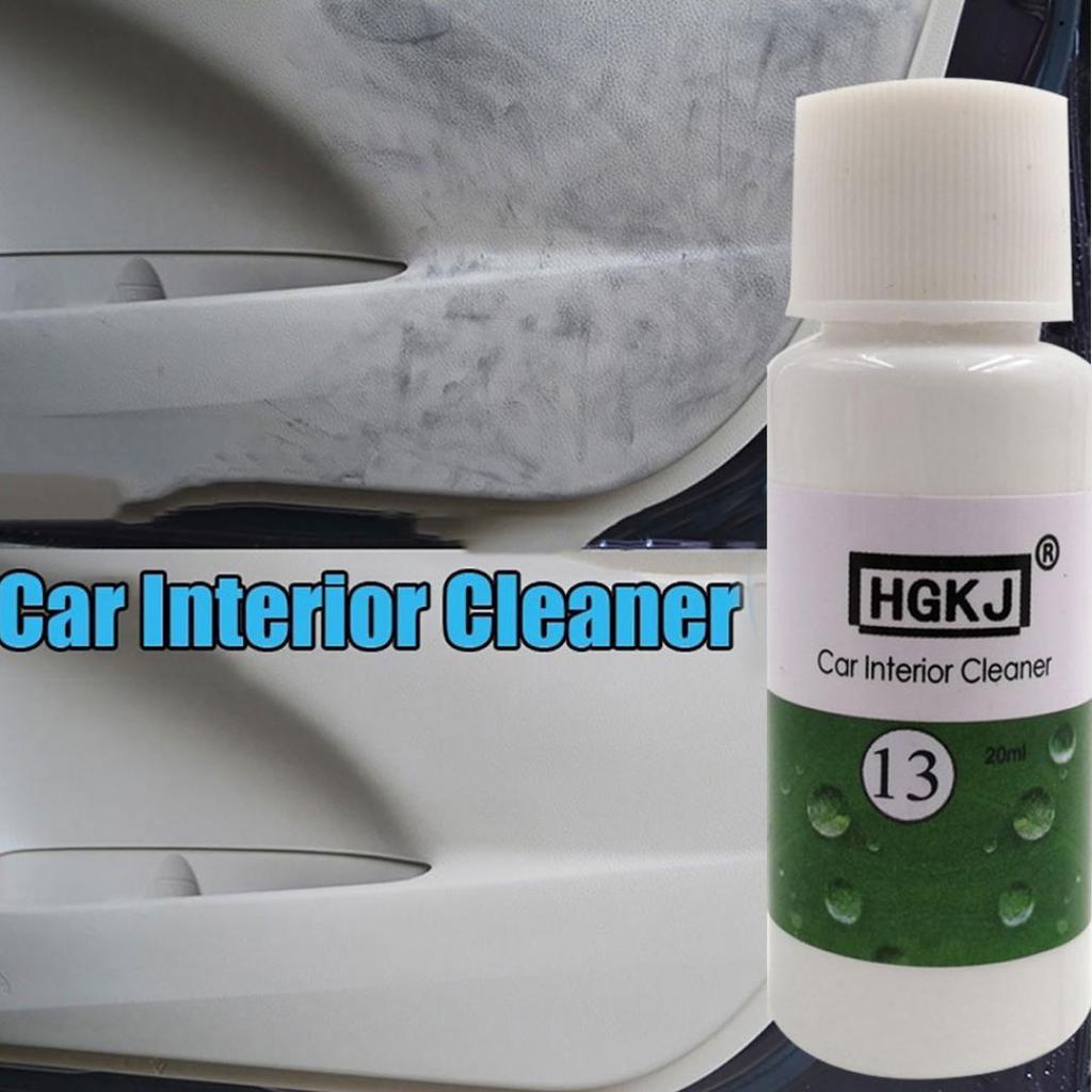 HGKJ 13, 50ML Car Leather Seat Interior CleanerPlastic Foam Cleaner Repair Tool Sofa Repair Kit Auto Interior Care Maintenance