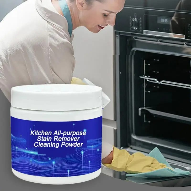 "Revolutionize Your Kitchen Hygiene with Our 250g All-Purpose Heavy Oil Cleaner Foam Powder: Your Ultimate Stain Remover for Effortless Bubble Cleaning and Deep Grease Removal!"