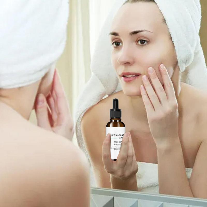 Salicylic Acid Pore Shrink Face Serum Repairs Large Pores Salicylic Acid Essence Anti-wrinkle Facial Serum Oil Control face Care 30ML