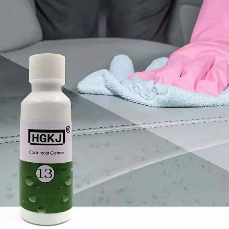 HGKJ 13, 50ML Car Leather Seat Interior CleanerPlastic Foam Cleaner Repair Tool Sofa Repair Kit Auto Interior Care Maintenance