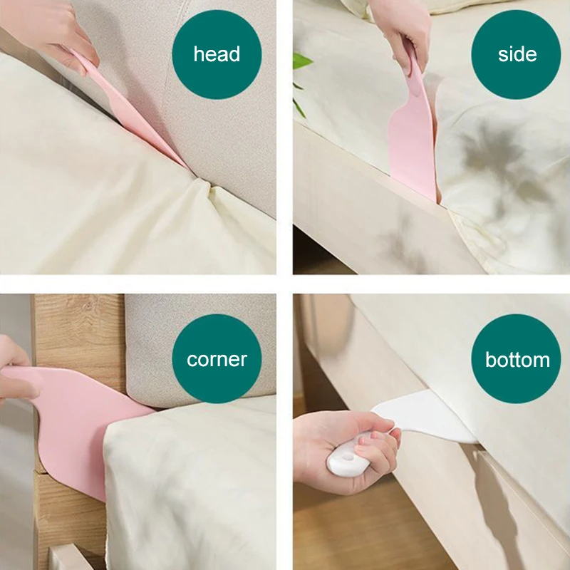 Mattress Lifting Tool Mattress Wedge Elevator Bed Sheet Tucker Household Cloth Tucking Paddle Handheld Mattress Lifter Tools