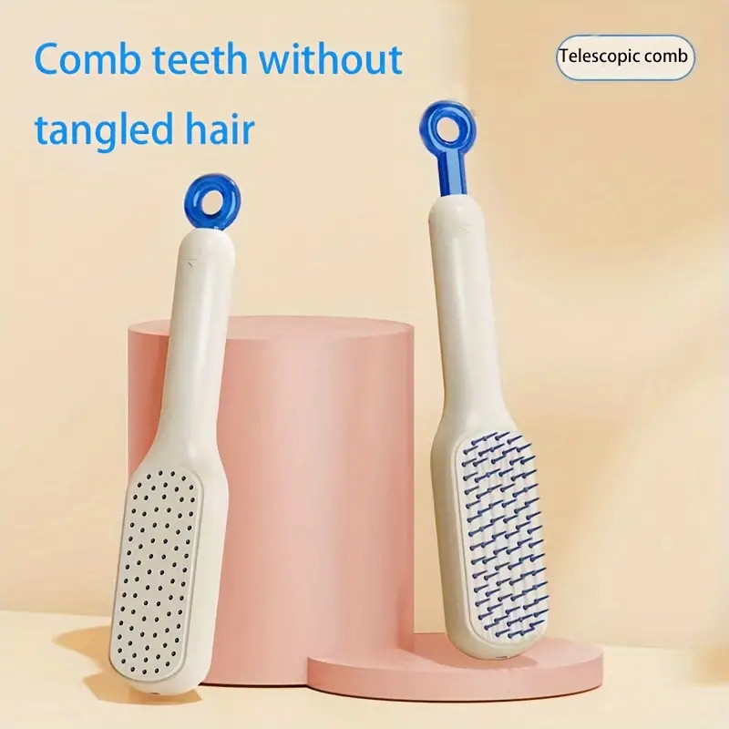 Telescopic Comb Magic Comb, Hair Scalp Cleaning Comb Home Anti-static Hair Comb Cleaning Hair Brush
