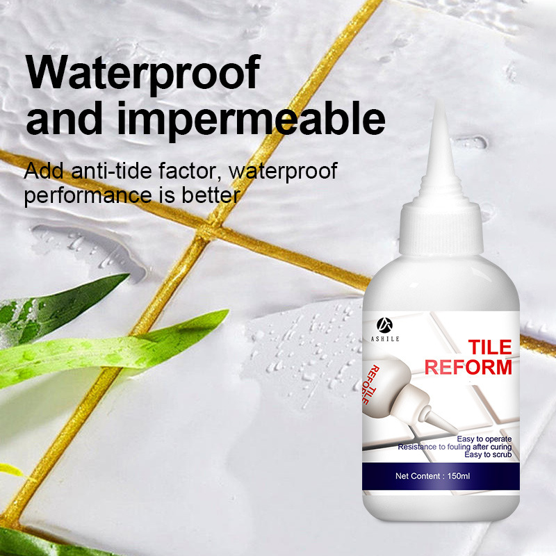 250ml Ceramic Tile Filler Waterproof Mildew Repair Agent Wall Porcelain Ceramic Seam Home Bathroom Beauty Tile Clean Agent