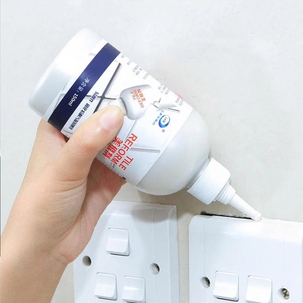 250ml Ceramic Tile Filler Waterproof Mildew Repair Agent Wall Porcelain Ceramic Seam Home Bathroom Beauty Tile Clean Agent