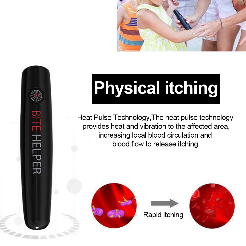 Mosquito Antipruritic Device Bite Soothes and Reduces Swelling Universal Adult Children Essential for Outdoor Camping Summer