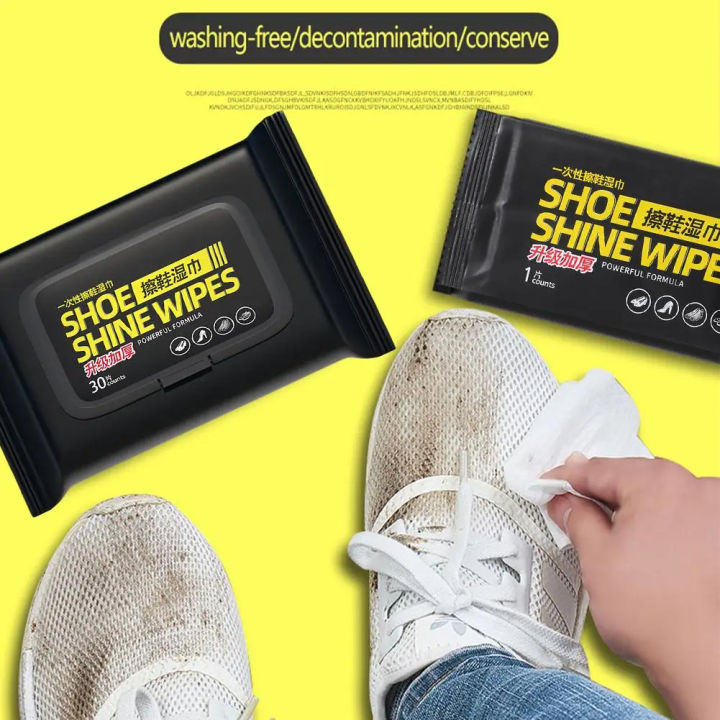 Pack 80 Pcs original shoe cleaning pads wet wipes remove dirt Deep cleaning Shoe wipes