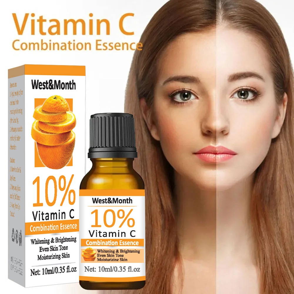 Vitamin C Brightening & Whitening Facial Serum, formulated with Hyaluronic Acid to deeply hydrate and combat dark spots. Inspired by Korean skincare, this serum is your ultimate solution for a flawless, even complexion.