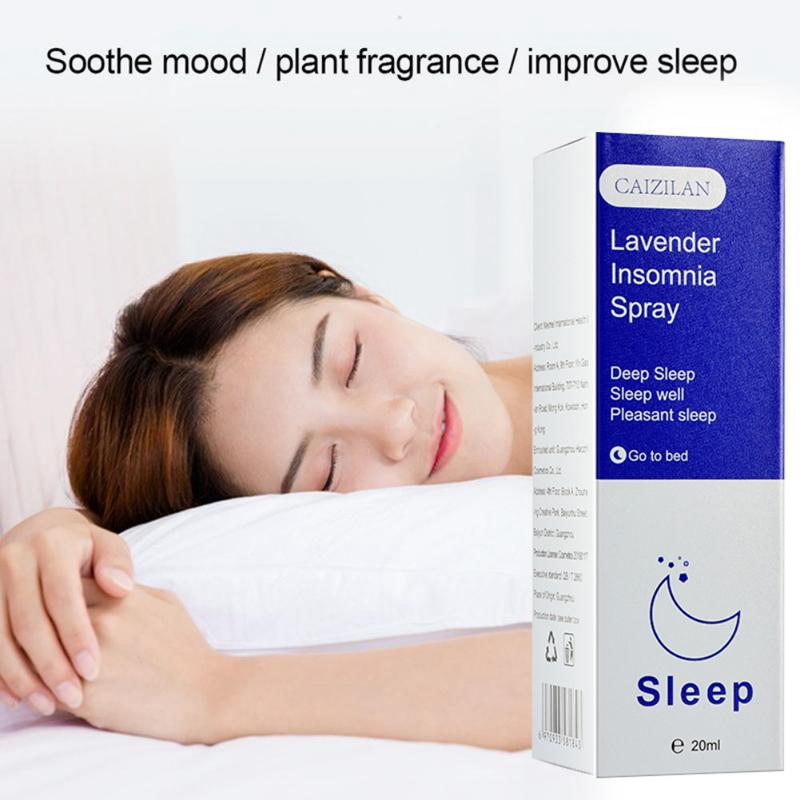 20ml Lavender Sleep Spray Aromatherapy Sleep Lavender Vanilla Pillow Mist Sleep Pillow Spray For Room Linen Deep Sleep Spray
