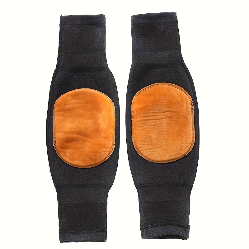 1 Pair Winter Warm Knee Pads for Women Men Old People Cold Leg Kneepad Knee Support Rabbit Fur Running Knee Protector