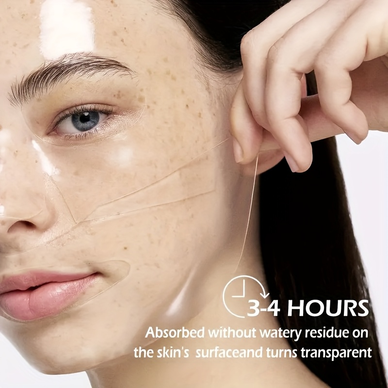 1Pcs Set Bio Collagen Deep Mask - Collagen Real Deep Mask Pack Hydrating & Firming Facial Sheet Masks with Collagen, Hyaluronic Acid & Nicotinamide Moisturizing & Invigorating for All Skin Korean Skin