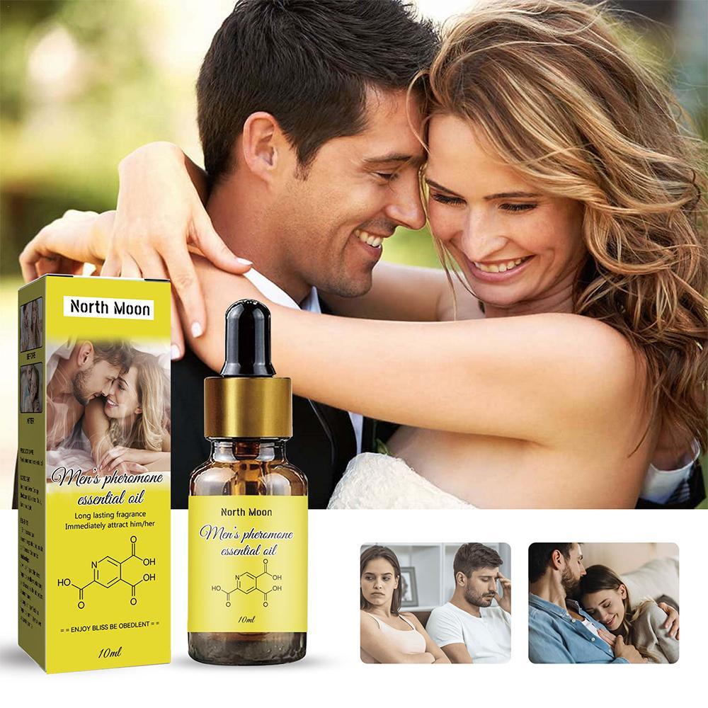 Pheromone Infused Essential Oil 10ml Pheromone Perfume Oil For Men To Attract Women Unisex Fragrance Oil Pheromone Oil Smell remover