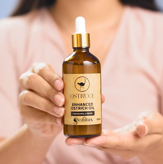 Ostrich Pure oil 30ml 100% Pure oil ,Joint pain , Muscle Pain , Skin Issues , Massage , Wrinkles ,Stretch Marks ,Insects bites , Arthritis , Bruises ,Scars , Athletes Foot }
