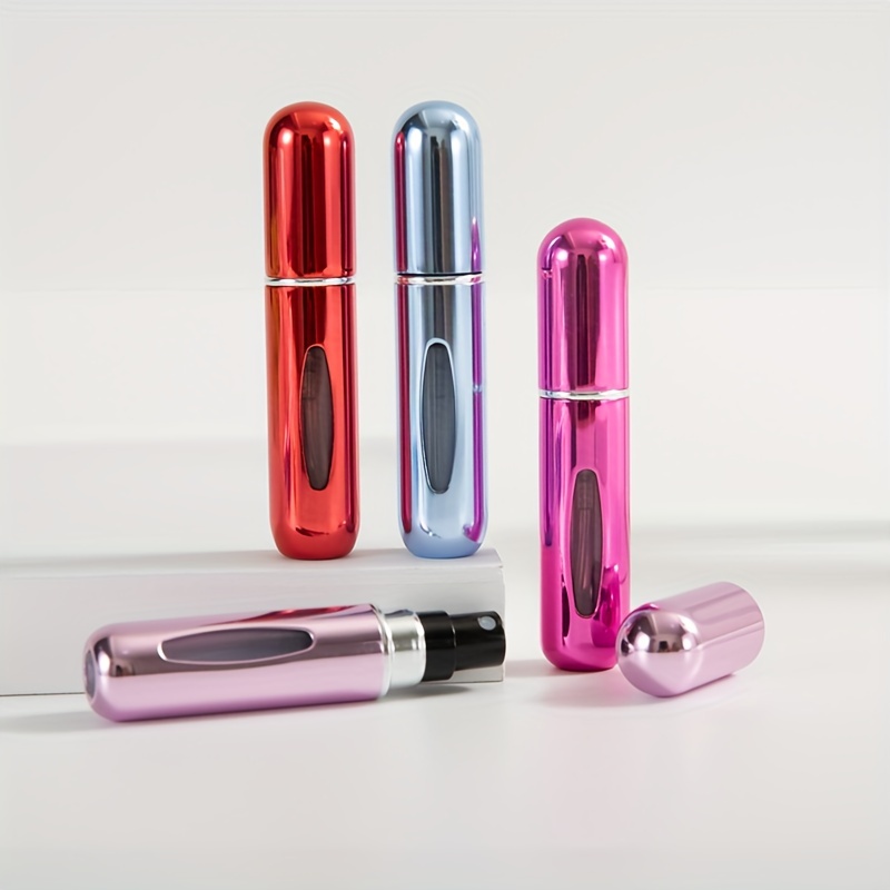 YM Traders-Mini Refillable Perfume Spray Bottle (5ml) – Pocket-Sized Travel Atomizer, Reusable & Leakproof for On-The-Go