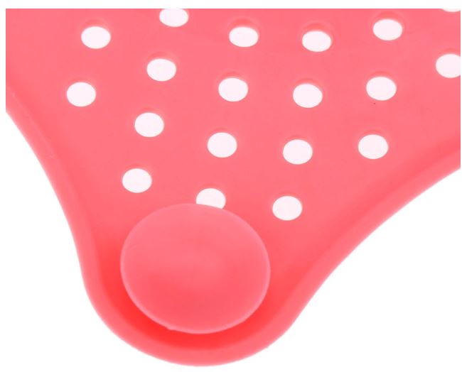 Sink Strainer Drain Bathroom Hair Catcher Bath Stopper Plug Sink Strainer Filter Shower Sink Strainer Bathtub Hair Catcher Silicone Rubber Five-pointed Star Sink Filter Sea Star Drain Cover