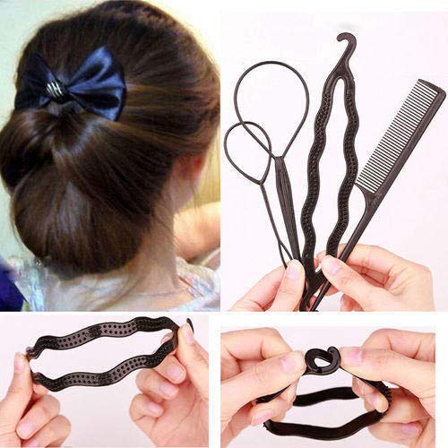 6 Pcs Hair Styling Tools Hair Accessories Hair Accessories For Girls Hair Care Kit Hair Care Products Hair Bands For Girls Hair Accessories For Girls Hair Accessories Hair Bands For Girls Hair Band Hair Straightener Hair Styler (Set Of 6 Pcs)