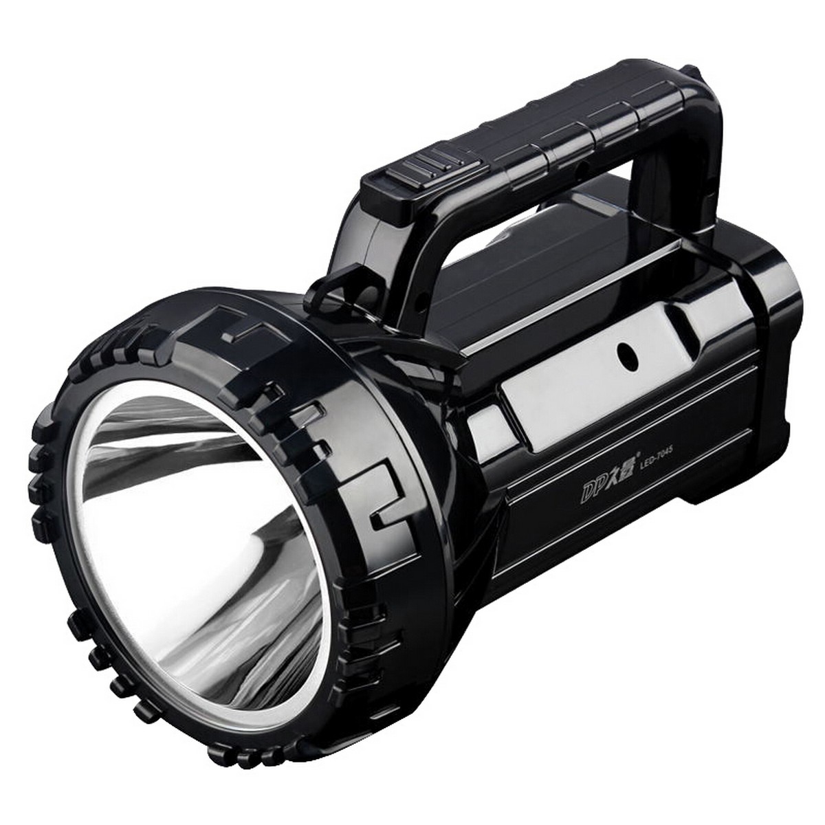 Portable LED Search Light DP 7045 Torch, DP Led Light Portable Rechargeable Search Light LED Spotlight Lighting Ultra Bright Outdoor Portable Hand Held Flashlight Emergency Light For Outdoor Camping Hiking Fishing Searching