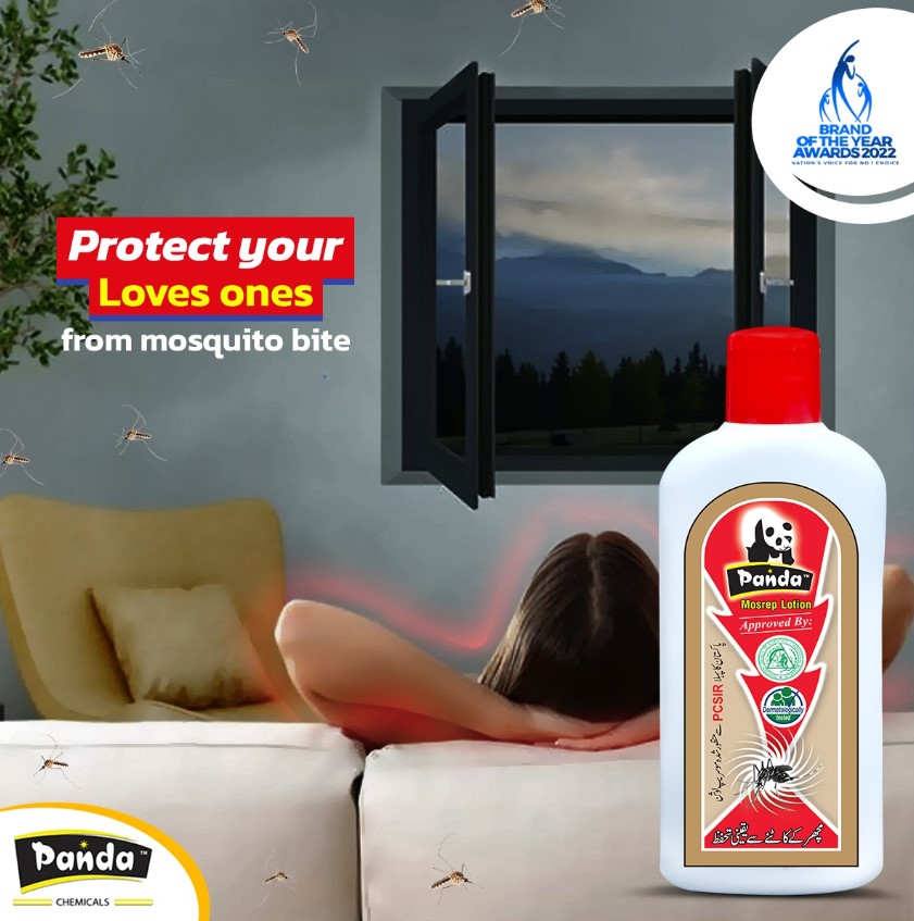 Panda Mosrep Lotion Small 100 Ml Mosquito Repellant Lotion Protection from Dengue & Malaria Mosquitos Repellent Lotion For Travel and Outdoor Up To 7 hours of protection from All types of Mosquito Mosquito Repellent Cream 100ml - Approved By PCSIR