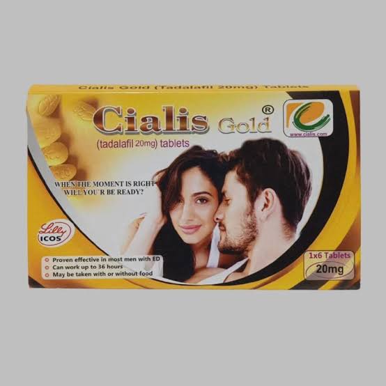 Cialis Gold 20mg 6 Tablets Card Made In UK Wholsale 