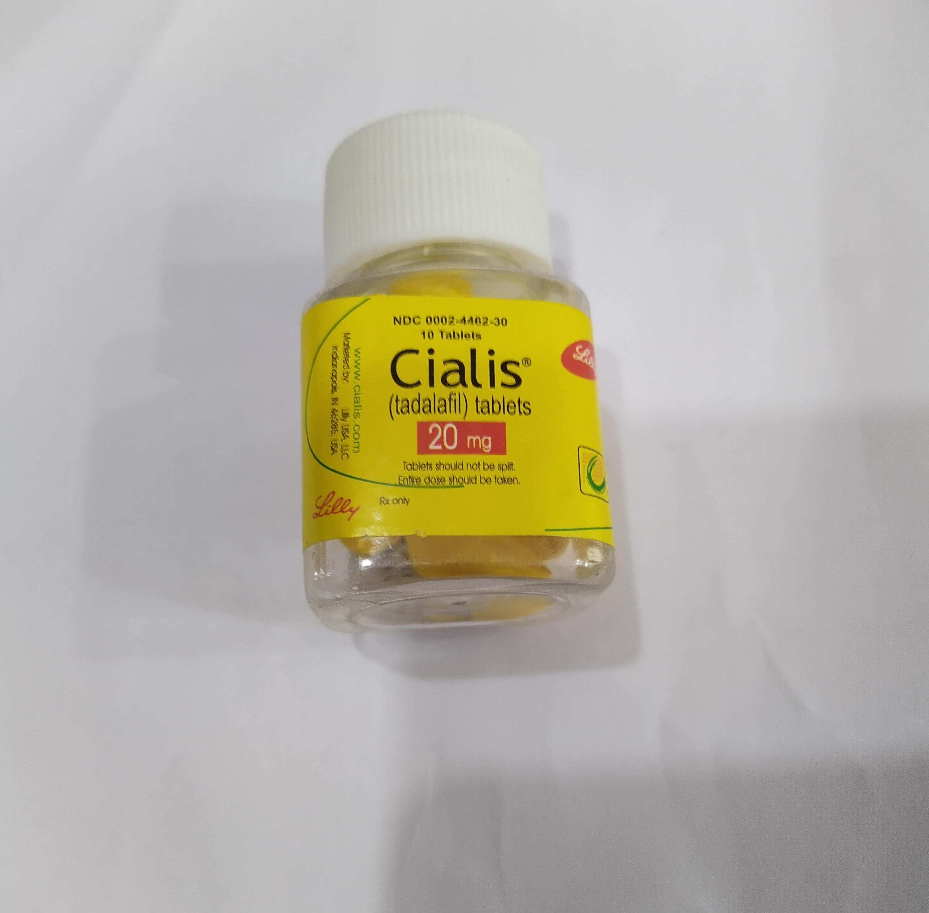 Cialis 20mg 10 Tablets Jar Made In UK Wholsale 