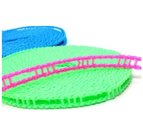 Nylon Hanging Rope Clothes Hangers Plastic Antiskid Clothesline Drying Rope Windproof Drying Rope Cloth Rope Cloth line for Cloth Dry Kapre Sukane wali Rasi
