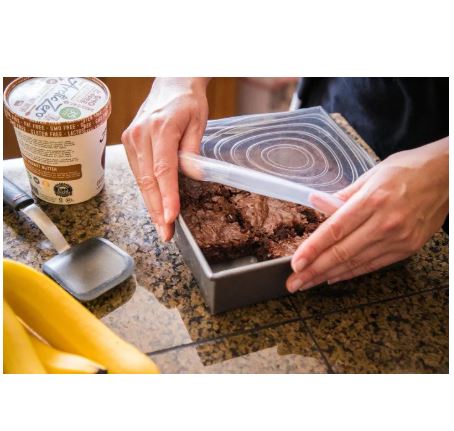 6 Pcs Kitchen Reusable Silicone Stretch Seal Lid Vacuum Food Storage Bowl Airtight Lids Cover Universal Food Silicone Cover Silicone Stretch Lids For Cookware Reusable Stretch Lids Silicone Lid Covers Silicone Lids