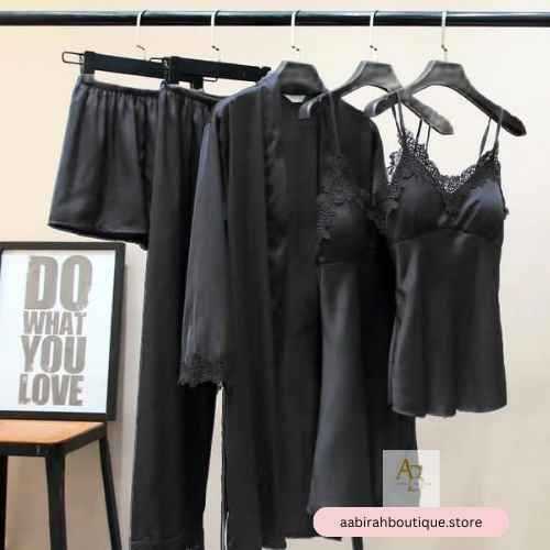 5 Pcs Night Set |  jersey fabric