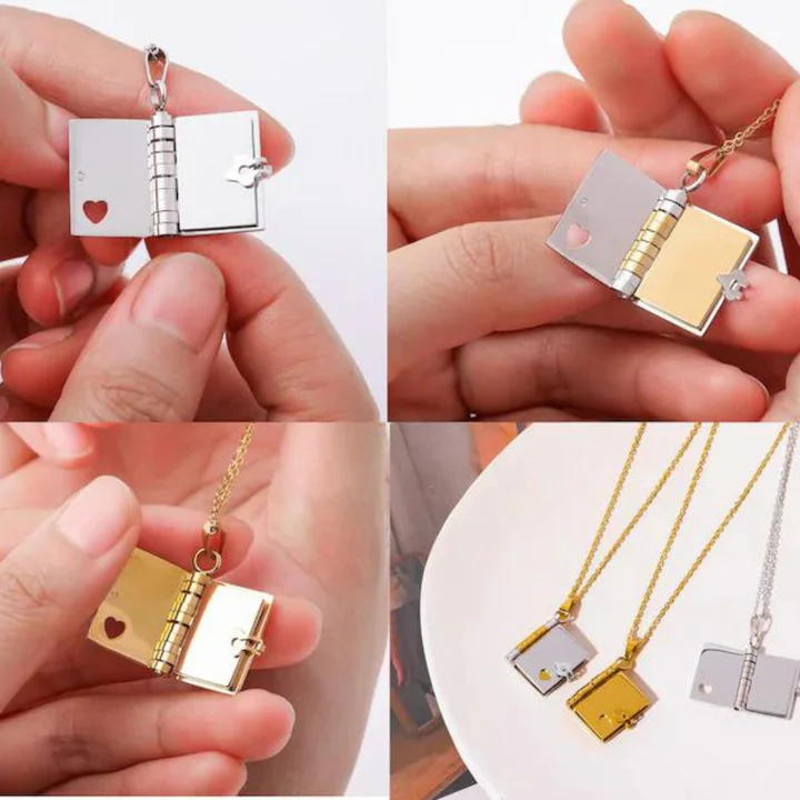 Personalized Human Eyes Necklace,Engraved Your Eyes Photo Necklace for Him/Her,'I with You' Necklace,Birthday Gifts, Gifts for Boyfriend