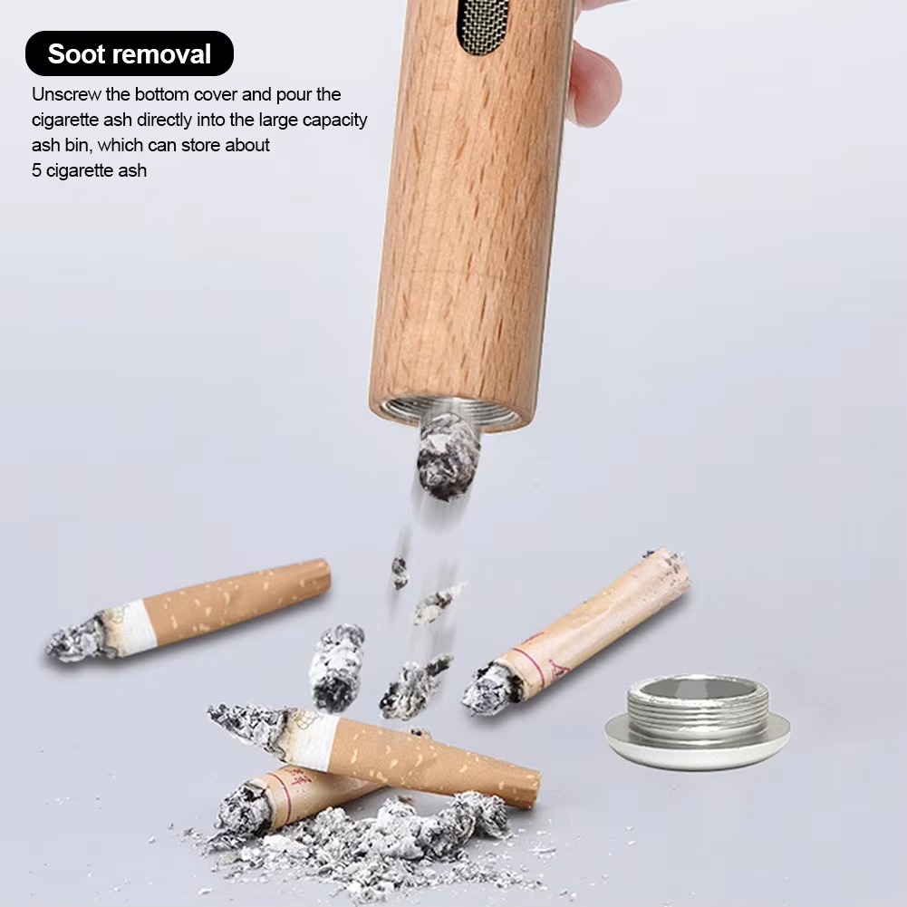 Travel Lazy Cigarette Holder Portable Mobile Ashtray