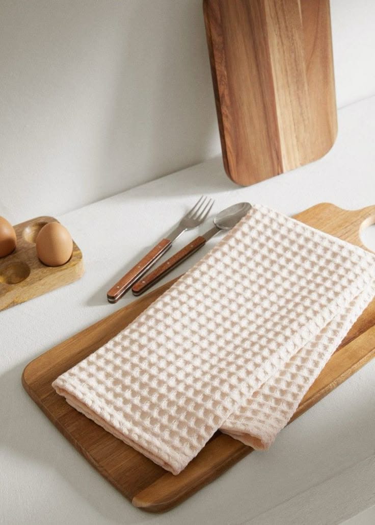 Waffle Pack of 3 kitchen Towel