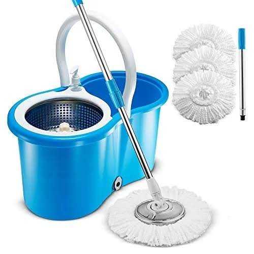 Easy Mop Steel Strainer with Mop Stick 