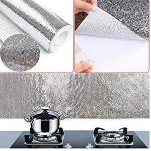 Silver Foil Sheet 40cm x 200