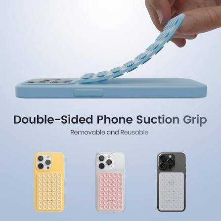 Silicone Phone Holder both sides suction cups 