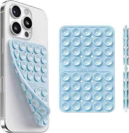 Silicone Phone Holder both sides suction cups 