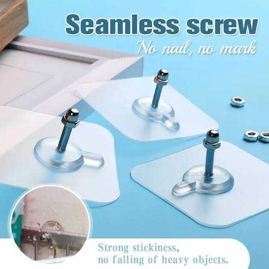 Transparent Screw Hook 