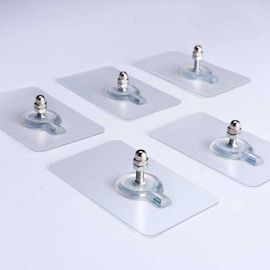 Transparent Screw Hook 