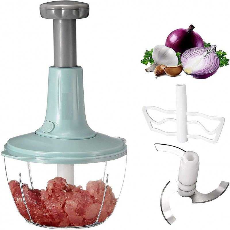 Hand Press Food Chopper 1.5 