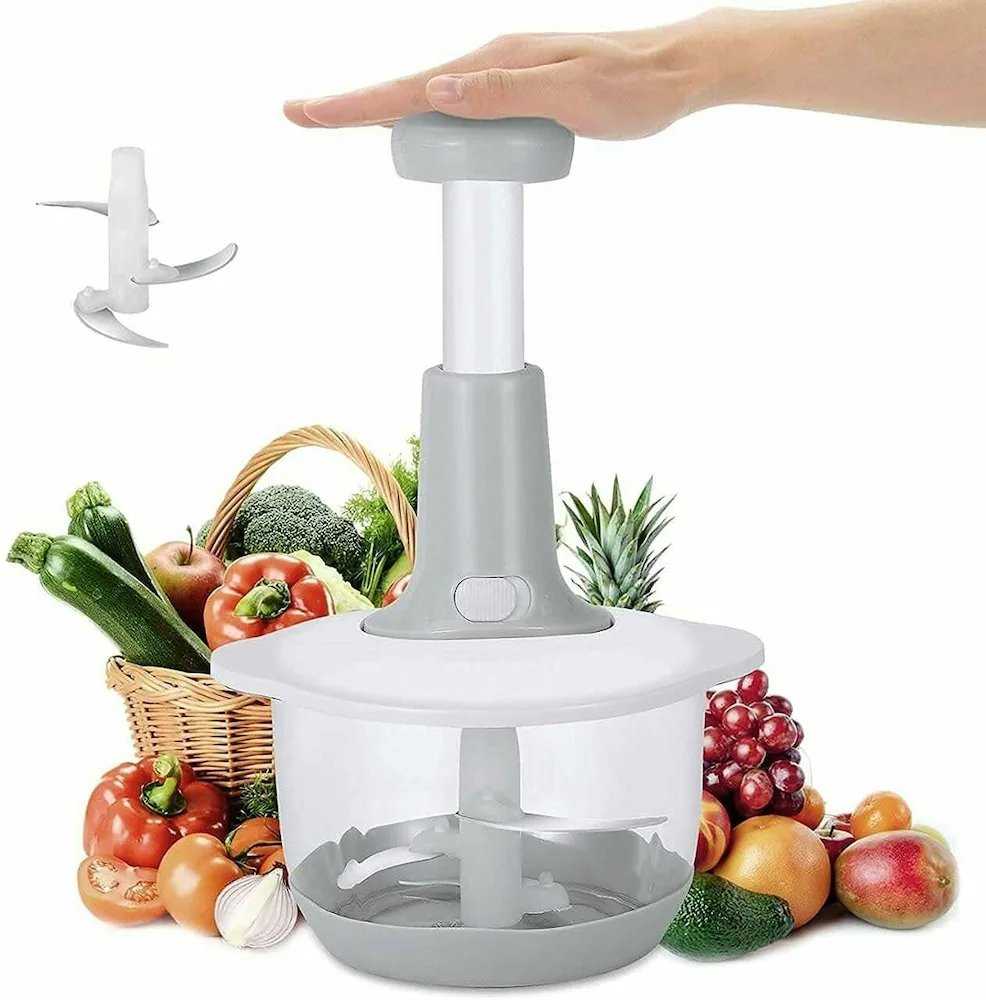 Hand Press Food Chopper 1.5 
