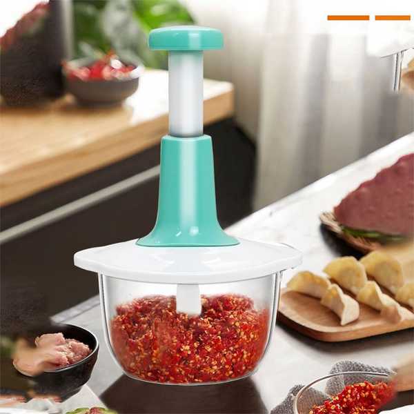 Hand Press Food Chopper 1.5 