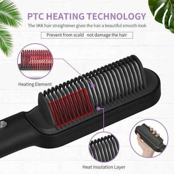 909 Hair Straightener brush
