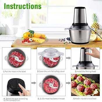 3 Litres Food Chopper 