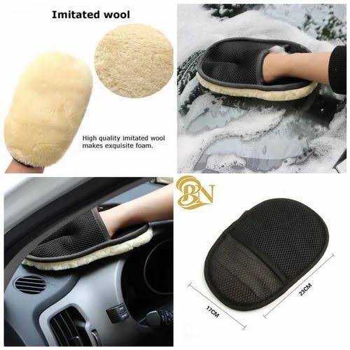 Car Cleaning Woolen Glove